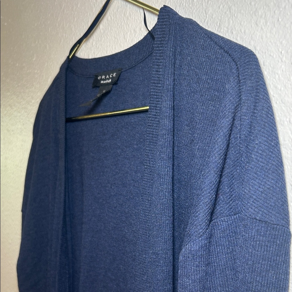 Chaps Deep Blue Women's Cardigan - Picture 4 of 4